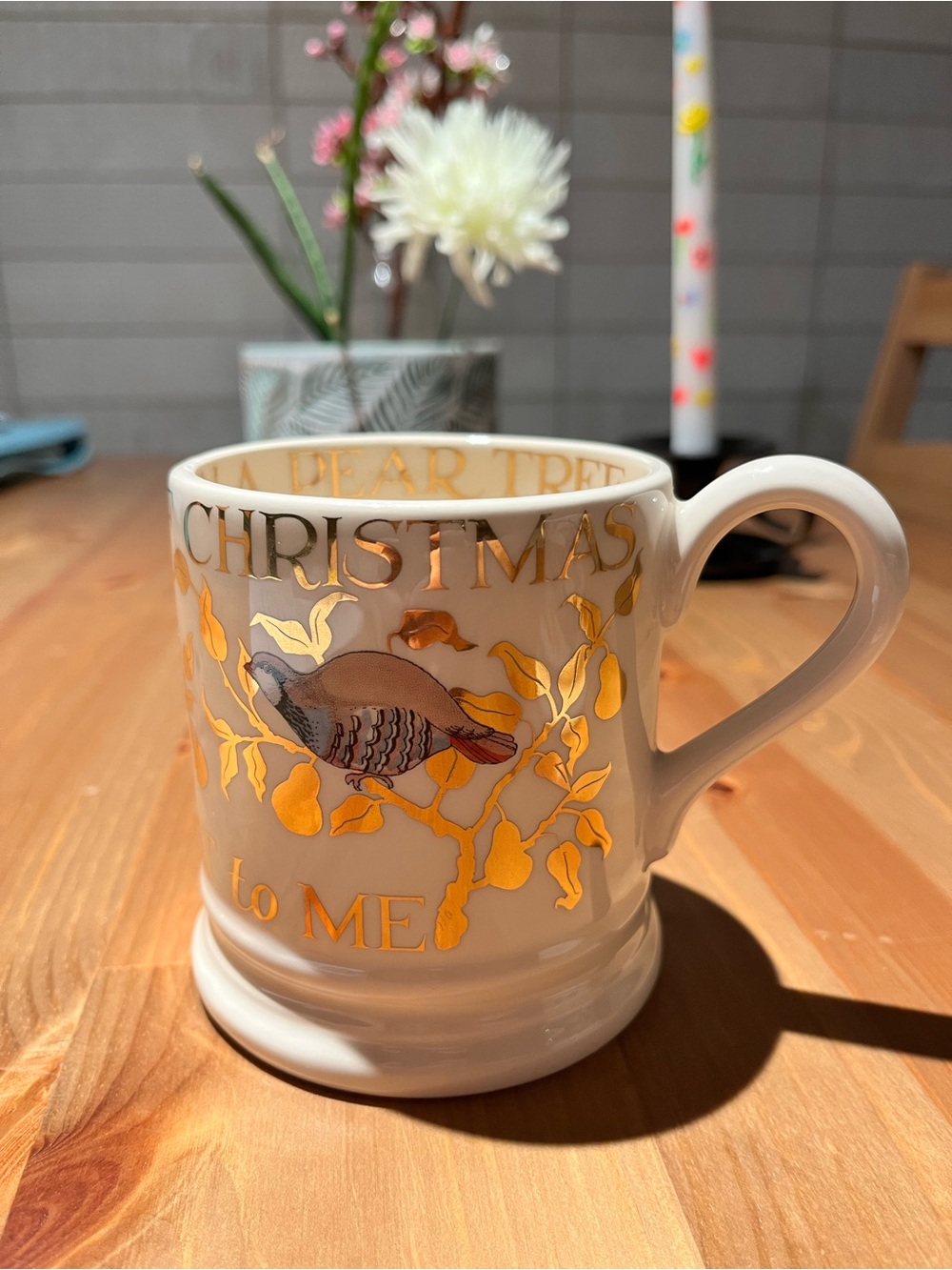 Emma Bridgewater Christmas Partridge Mug